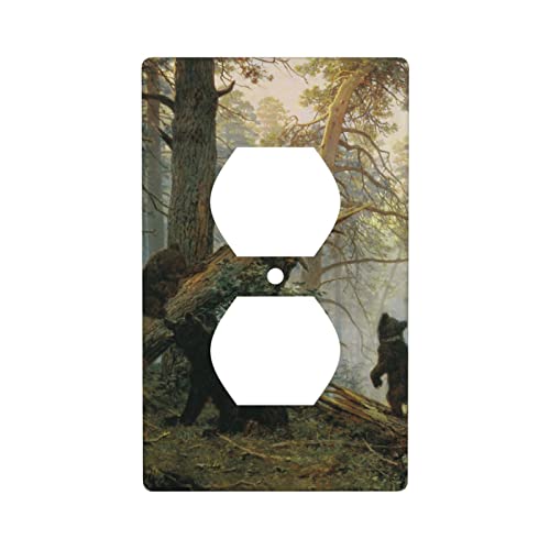 Bears Forest Single Duplex Wall Plate