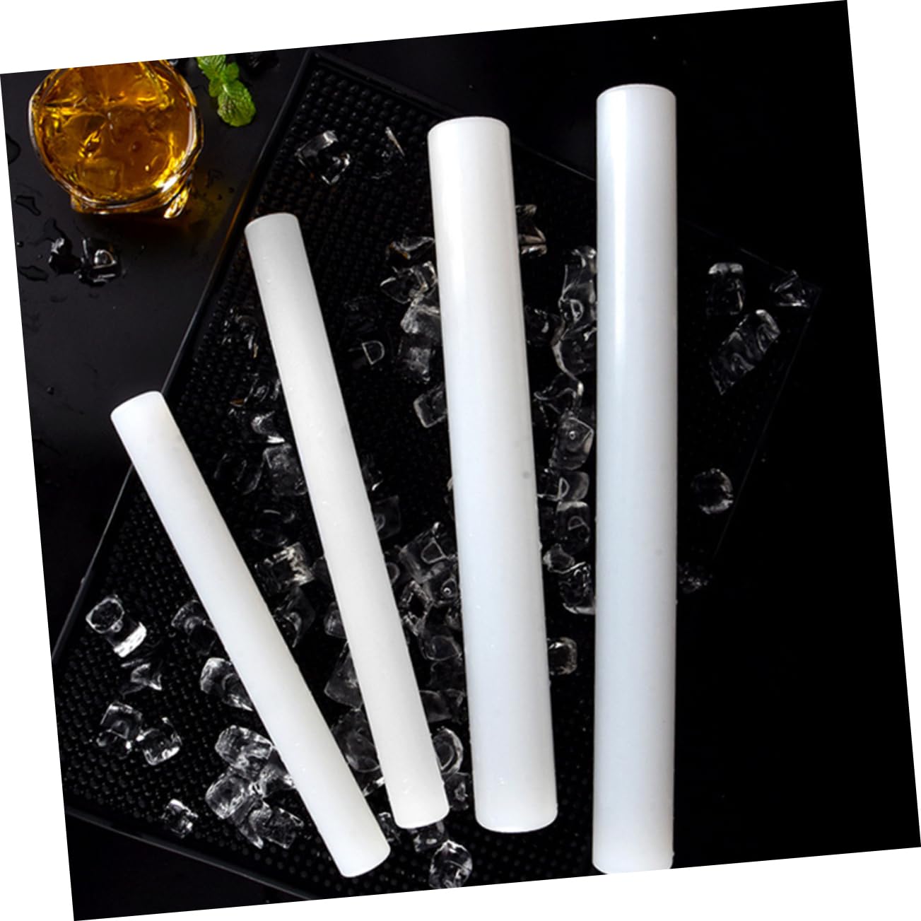 DOITOOL 2-Pack Stainless Steel Ice Hammer & Cocktail Muddler Set - Bar Tool for Mojito, Lemon Press, and Drink Mixing - Perfect for Home Bars, Parties, and Professional Bartending