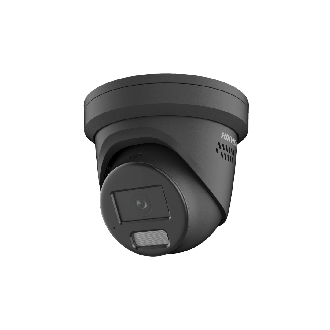 2CD2387G2H-LIU 8MP/4K ColorVu Hybrid Turret Security Camera - Black | Outdoor/Indoor Surveillance for Home & Business Security