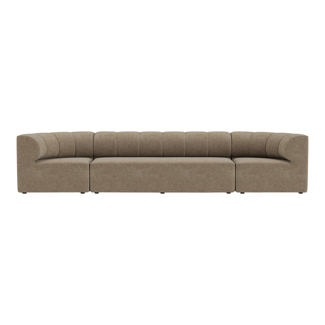 Modular Sofa Set 4-Seater with Configurable Sections 1 & 2 - Perfect for Living Room, Lounge & Home Theater Seating
