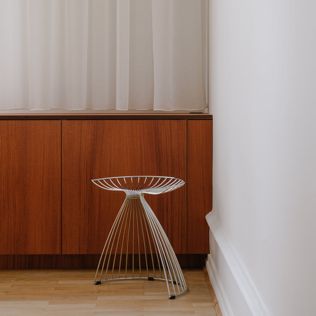Holmskov Angel Stool - Modern Scandinavian Wooden Stool for Living Room, Bedroom & Office - Elegant Furniture by Mobel Copenhagen