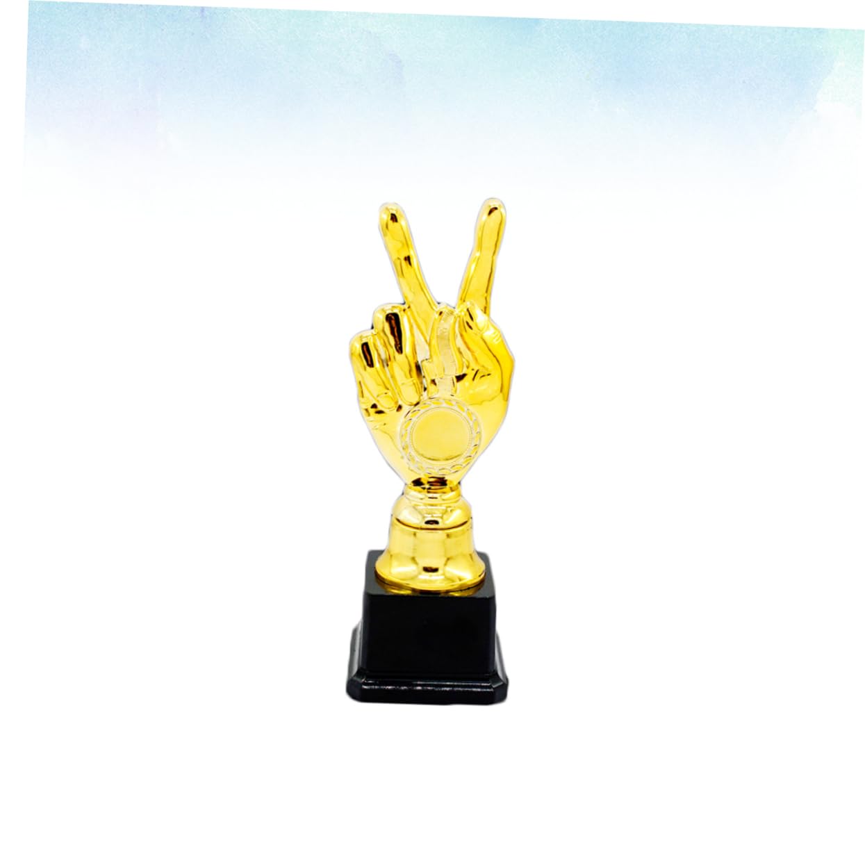 WOONEKY 3-Pack Gold Gym Trophy Cups - Reusable Sports Award Trophies for Competitions, School Events & Employee Recognition - Perfect for Champions, Winners & Achievement Celebrations