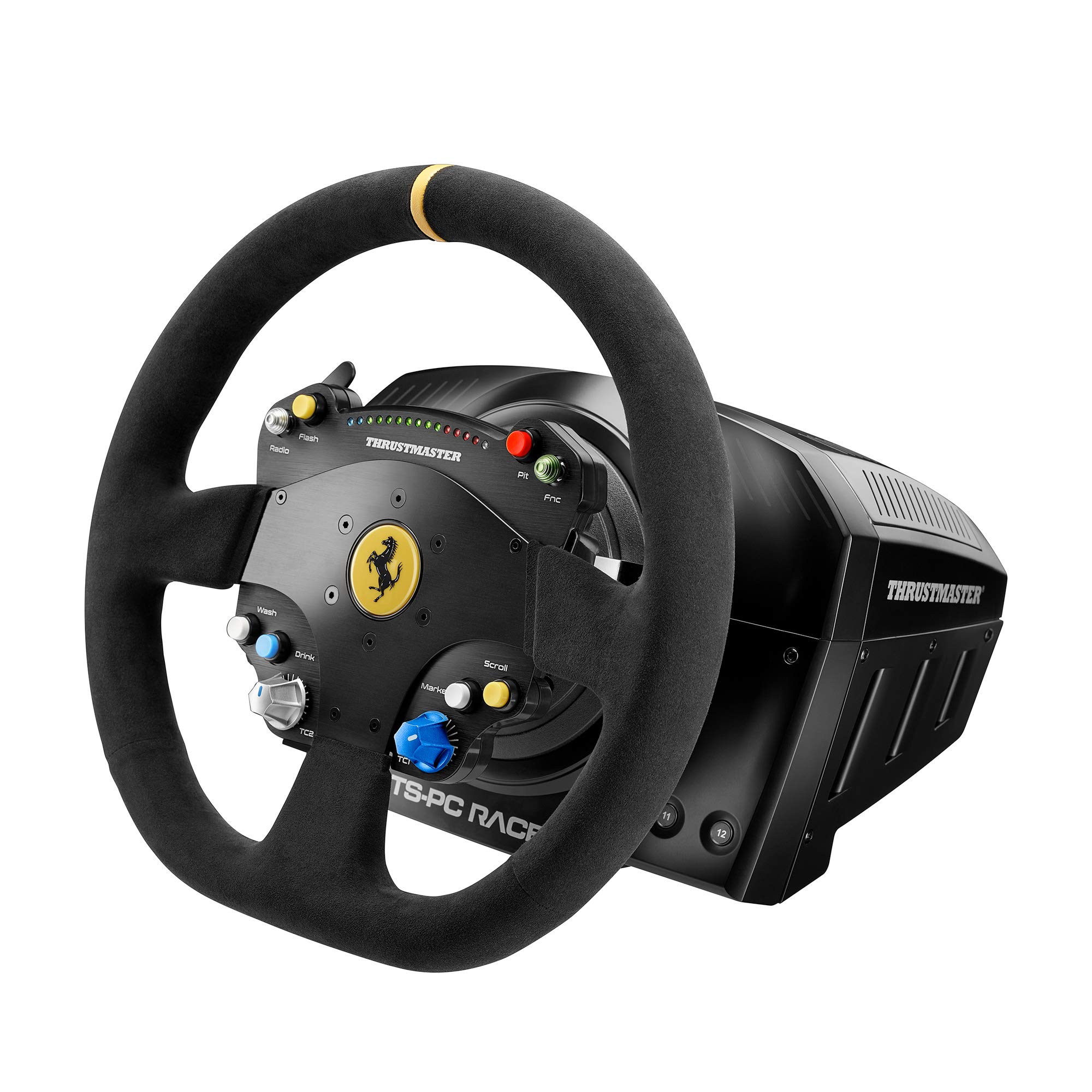 Thrustmaster TS-PC Racer Ferrari 488 Challenge Edition - High Torque Force Feedback Racing Wheel (270°-1080° Adjustable) for PC - Perfect for Sim Racing & Gaming Enthusiasts