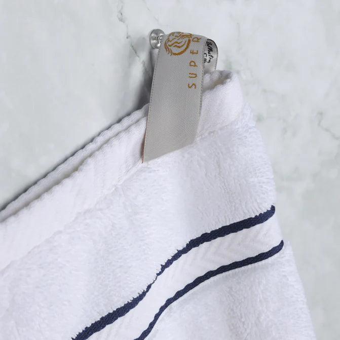 Premium Ultra Plush Turkish Cotton Bath Towel Set - 10 Piece Highly Absorbent Luxury Towels for Bathroom, Spa & Beach Use - Soft & Quick-Drying Solid Color Collection