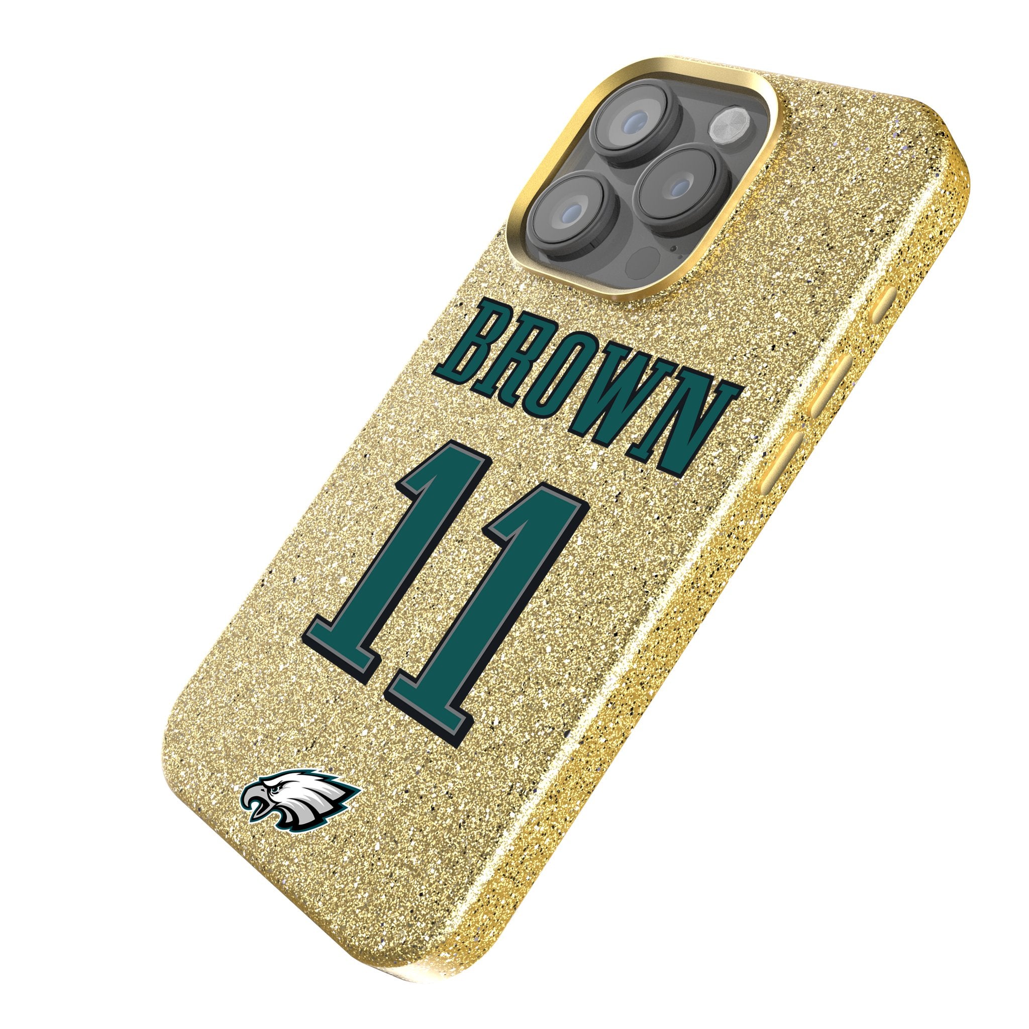 A.J. Brown Philadelphia Eagles NFL Football Team Rhinestone Bling Phone Case for iPhone & Samsung - Perfect for Game Day & Eagles Fans