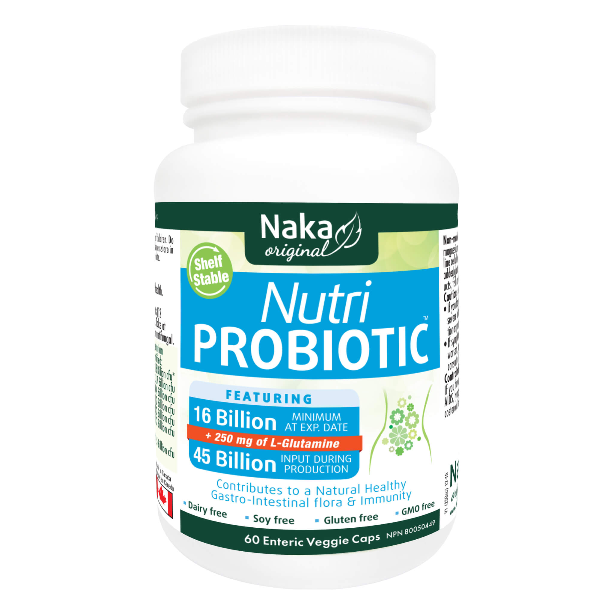 Nutri Probiotic Supplement - Shelf Stable Digestive Support for Gut Health - Perfect for Travel & Daily Wellness