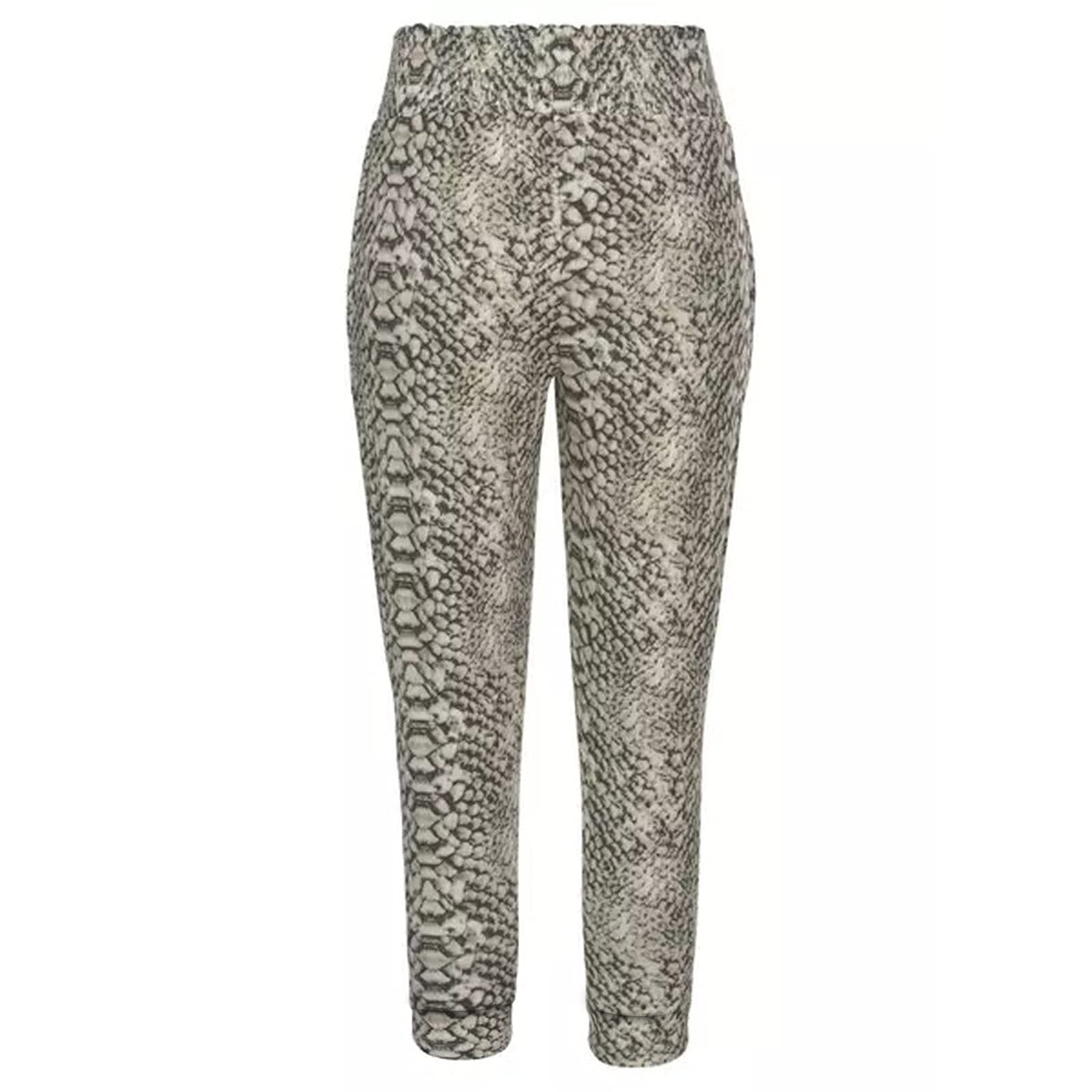 Women's Outdoor Boho Print Pants with Pockets - Beach & Travel Wear