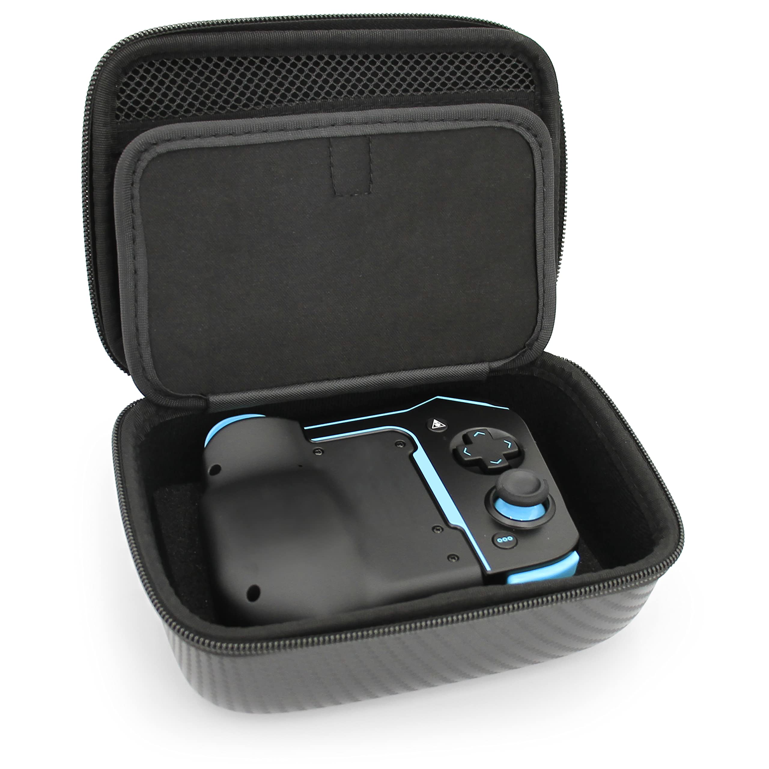 CASEMATIX Travel Case for Turtle Beach Atom Mobile Gaming Controller - Protective Storage Pouch for Android & Cloud Gaming Devices - Perfect for Travel, Commuting & Gaming On-The-Go