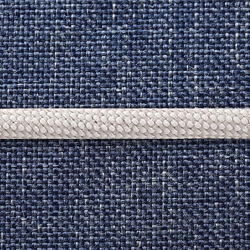 Heather Indigo/ Cream Piping