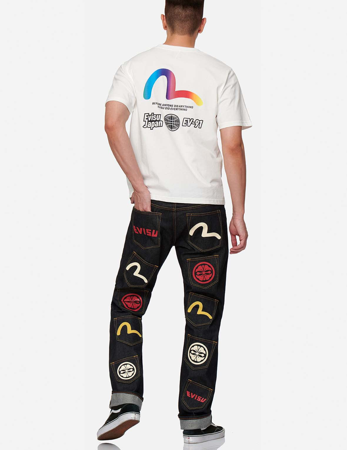 Multi Pocket Regular Straight Fit Jeans for Men - Comfortable Stretch Denim Pants with 5 Utility Pockets #2008 | Perfect for Casual Wear, Work & Outdoor Activities