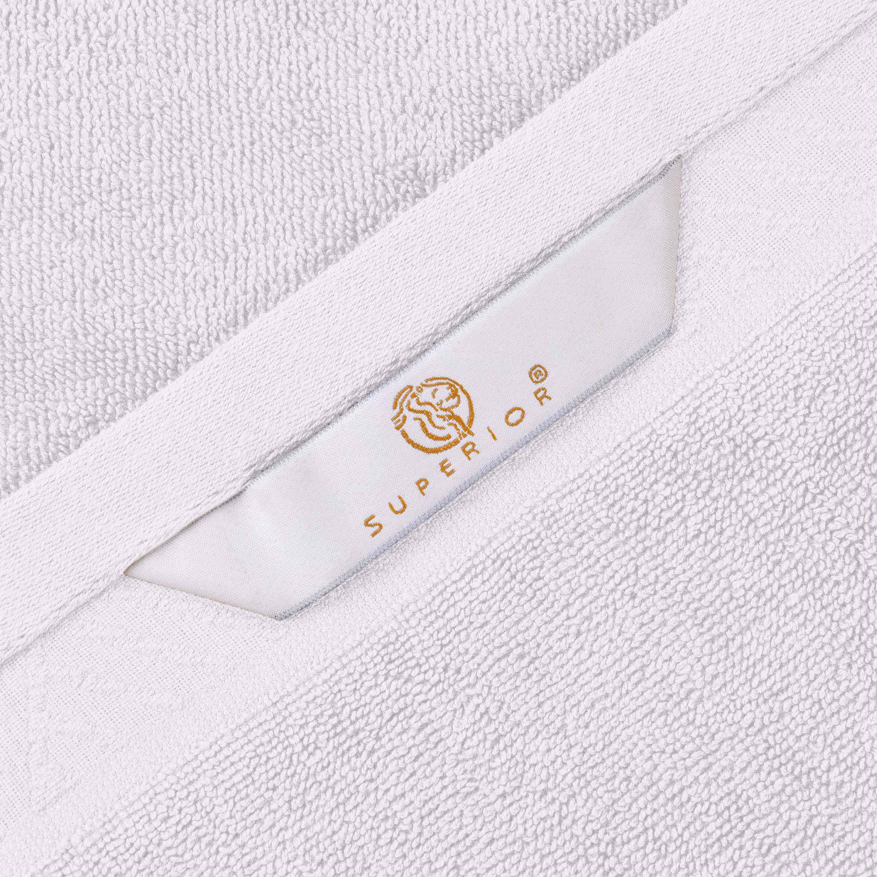 Luxury 6-Piece Egyptian Cotton Towel Set - Basketweave Jacquard & Solid Design - Ultra Soft & Absorbent Bath Towels for Spa, Hotel, or Home Use