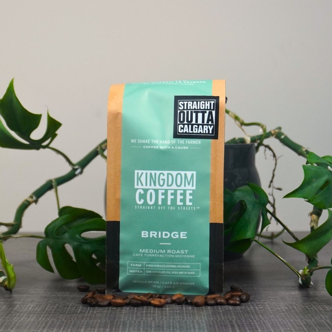 Premium Kingdom Coffee Bridge Blend - 100% Arabica Coffee Beans for Espresso, Drip & French Press - Rich & Smooth Flavor for Home & Office Brewing