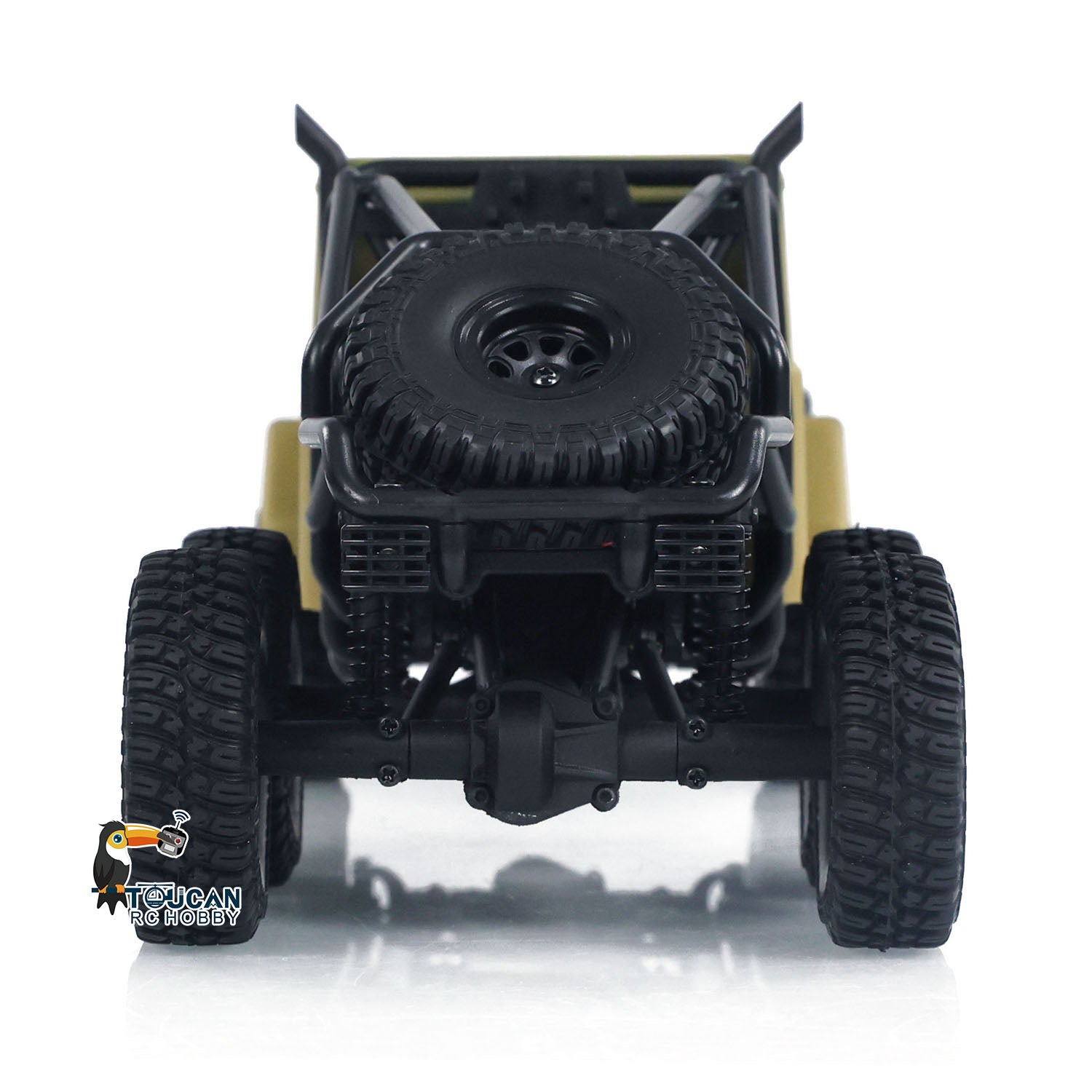 1/18 Scale Hobby Plus 6x6 RC Rock Crawler - Remote Control Electric Off-Road Vehicle with 4WD, Waterproof & All-Terrain Tires - Perfect for Outdoor Adventure, Rock Climbing Simulation, and Hobby Model Collectors (Great Gift for Kids & Adults)