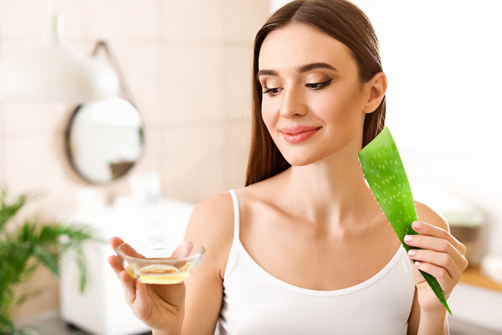 Organic Aloe Vera Powder for Hair Growth & Skin Care | Aloe Arborescens Leaf Extract | Natural Face Mask & Skin Brightening Treatment | Supports Immunity & Digestive Health | 100g - Perfect for DIY Beauty Recipes & Wellness Drinks