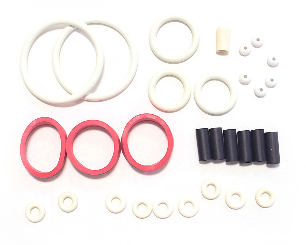 Bally Black Rose Pinball White Rubber Ring Kit - Durable Replacement Parts for Pinball Machines - Perfect for Arcade Game Repair and Home Entertainment Setup