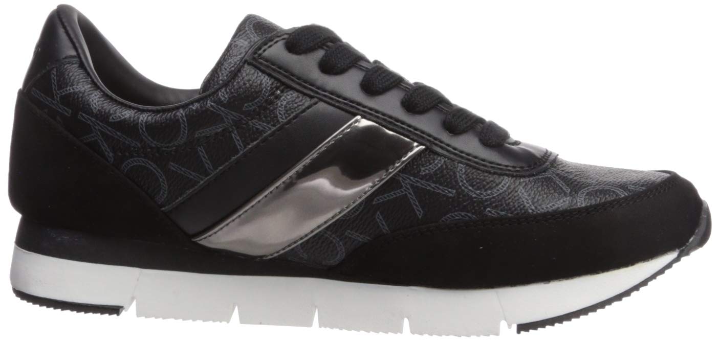 Calvin Klein Women's Comfortable Tea Sneakers - Casual Fashion Walking Shoes for Women | Perfect for Work, Travel & Everyday Wear