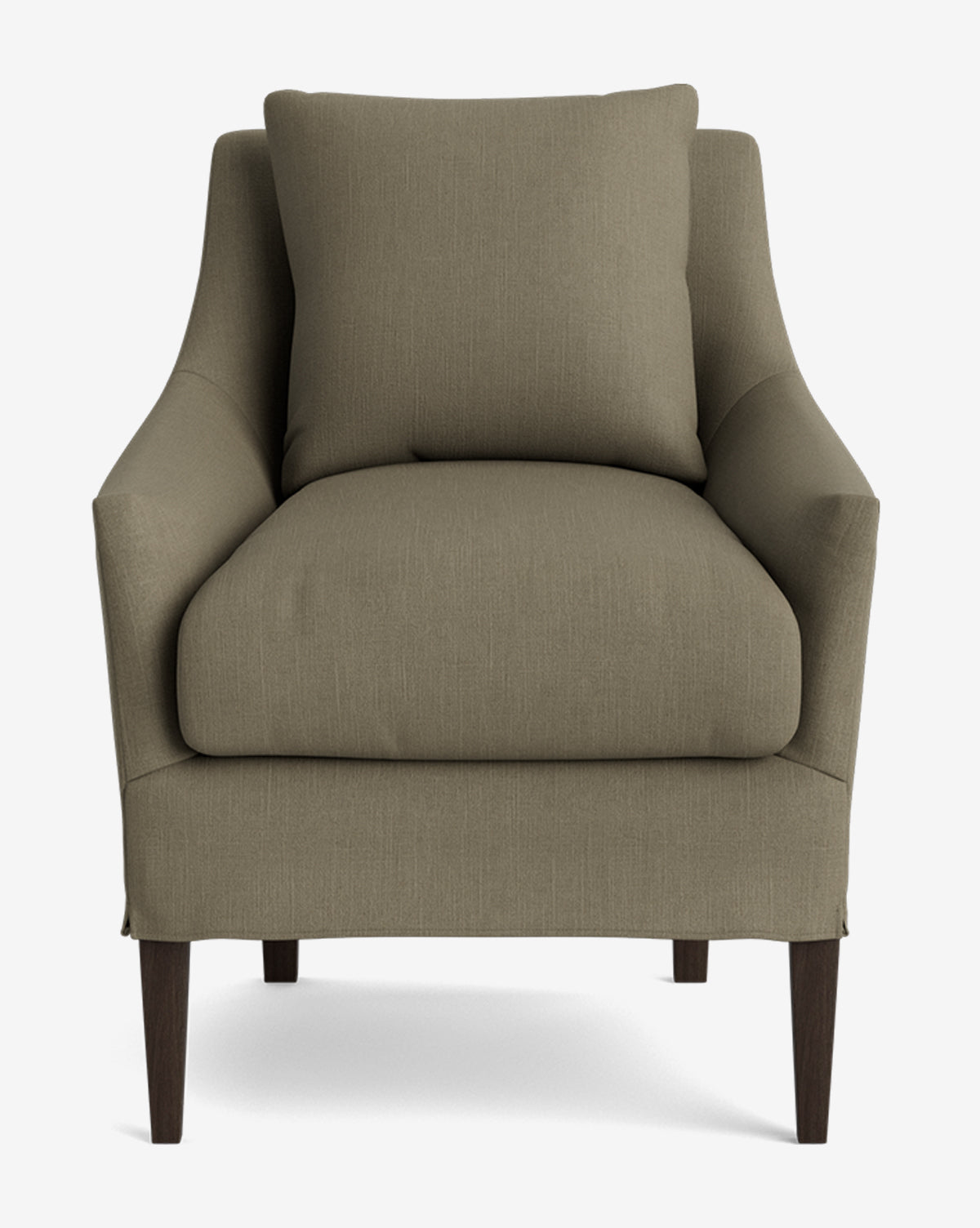 Sascha Slipcover Dining Chair - Washable Upholstered Seat Cover - Modern Farmhouse Style for Kitchen, Dining Room & Office - Comfortable & Stylish Home Decor