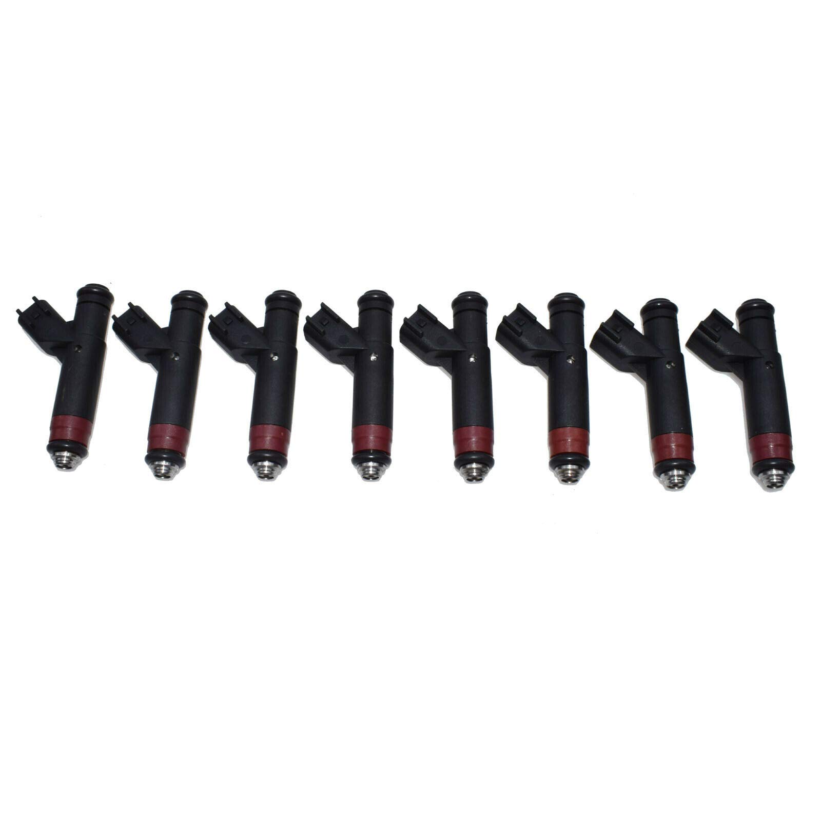 **Fuel Injector & Connector Harness Plug 53032145AA - Compatible with Dodge Durango, Dakota & Jeep Cherokee (Set of 8) - High Performance Fuel System Replacement for Smooth Engine Operation**