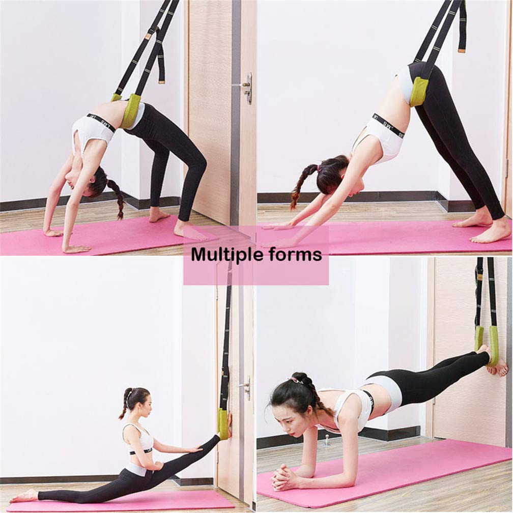Professional Ballet Dance Yoga Stretch Strap for Waist, Leg & Back Flexibility – Physical Therapy & Athletic Training Tool for Home Pilates, Gymnastics, Cheerleading, Splits & Post-Workout Recovery – Ideal for Dancers, Athletes & Fitness Enthusiasts