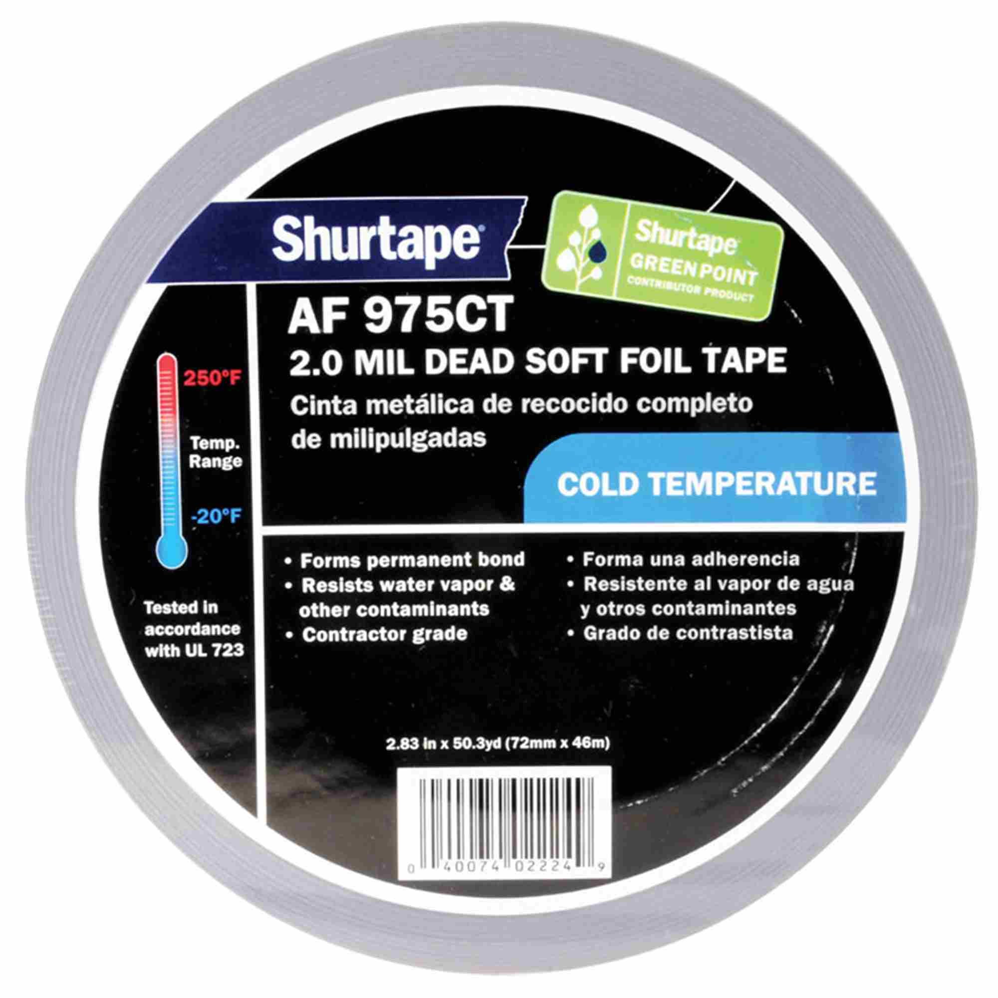 Shurtape FKS Cold Weather Duct Tape - 16 Pack (232035) | Heavy Duty, Waterproof, Strong Adhesion for HVAC, Pipes, Outdoor Repairs & Winter Projects