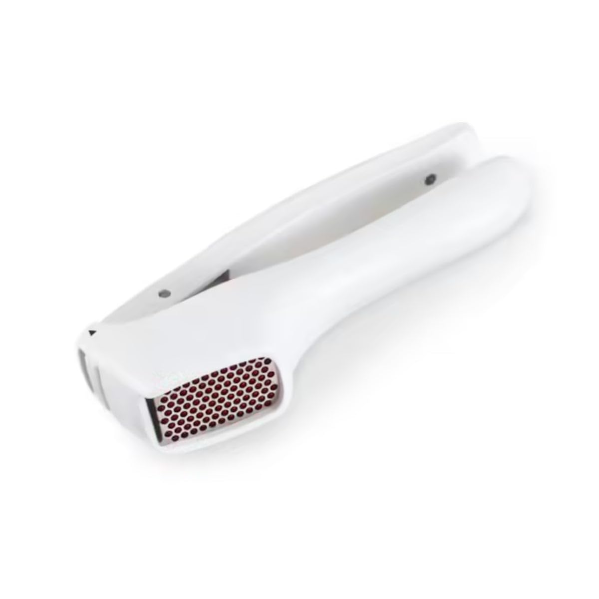 Zyliss E960006 Stainless Steel Garlic Press - Easy Clean, Silver/Red - Professional Garlic Crusher for Garlic Cloves & Bulbs - Perfect for Cooking, Baking & Meal Prep