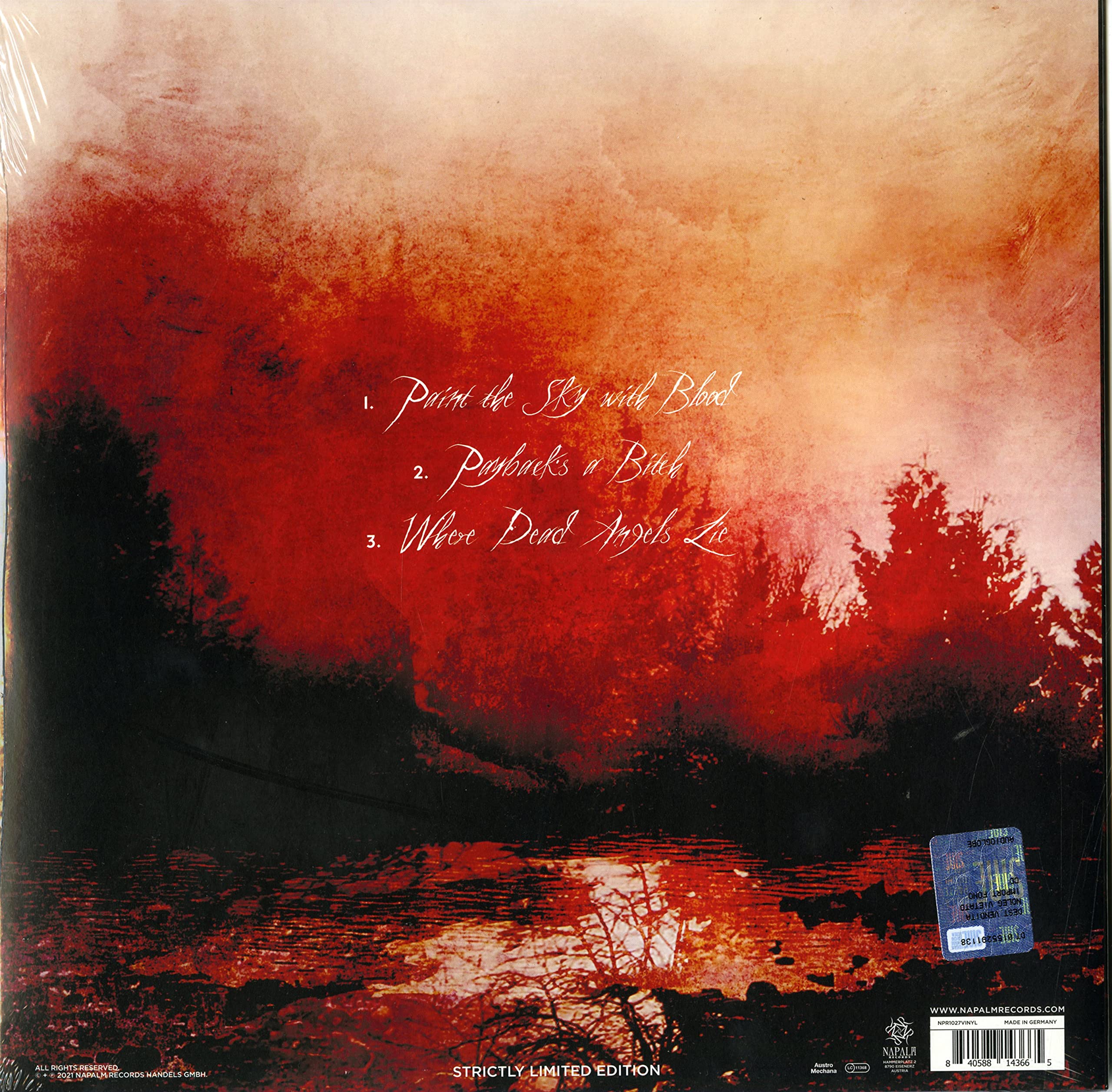 Paint The Sky With Blood - Premium Art Supplies for Creative Painting & DIY Projects | Perfect for Canvas, Wall Murals & Home Decor