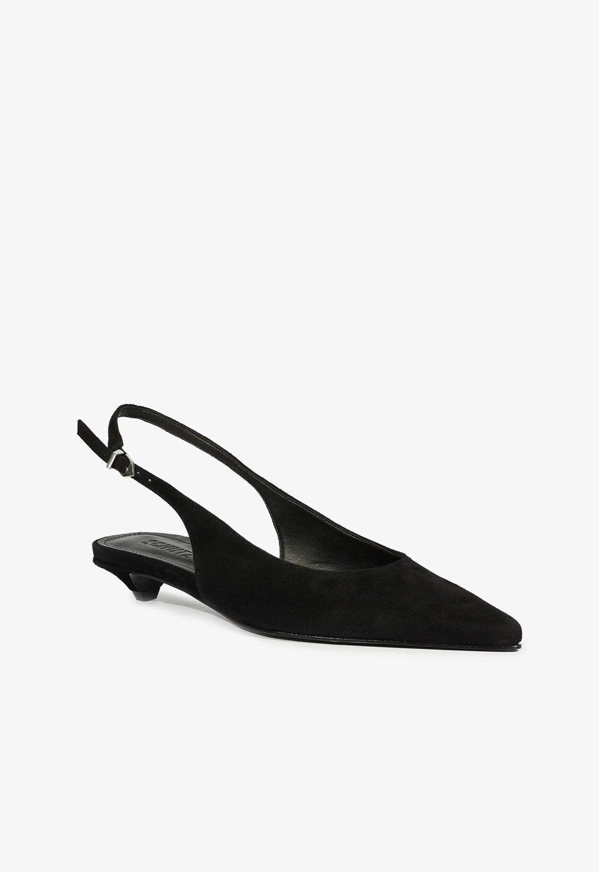 Evan Casual Suede Pump Low Heel Women's Shoes - Comfortable & Stylish for Work, Office, and Everyday Wear (Style: F24, S2200900080009)
