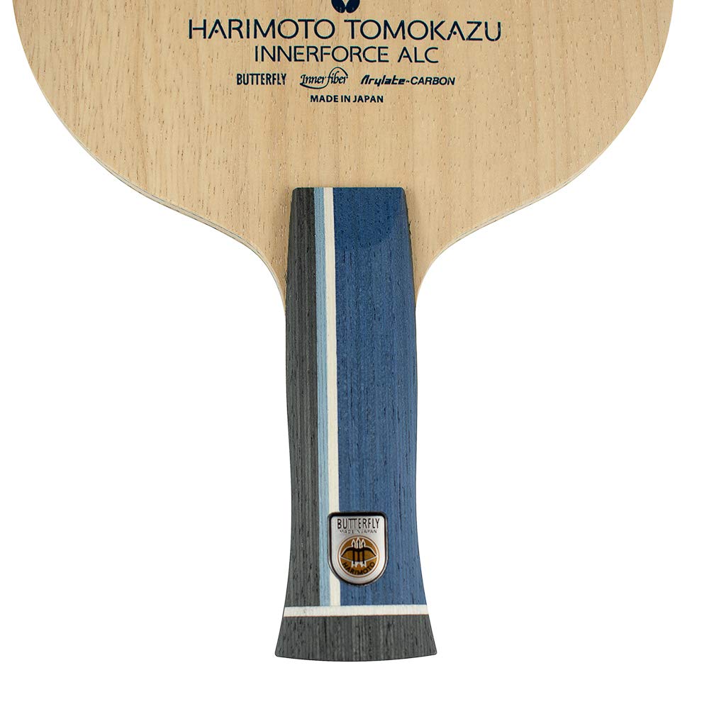 Butterfly Harimoto Innerforce ALC Table Tennis Blade - Professional AL Carbon Fiber Ping Pong Racket with AN, FL, ST Handles - Made in Japan - Perfect for Competitive Play & Training
