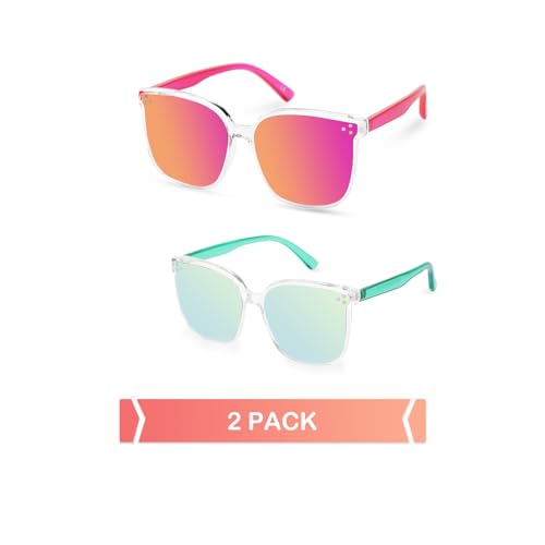 Pink & Light Green