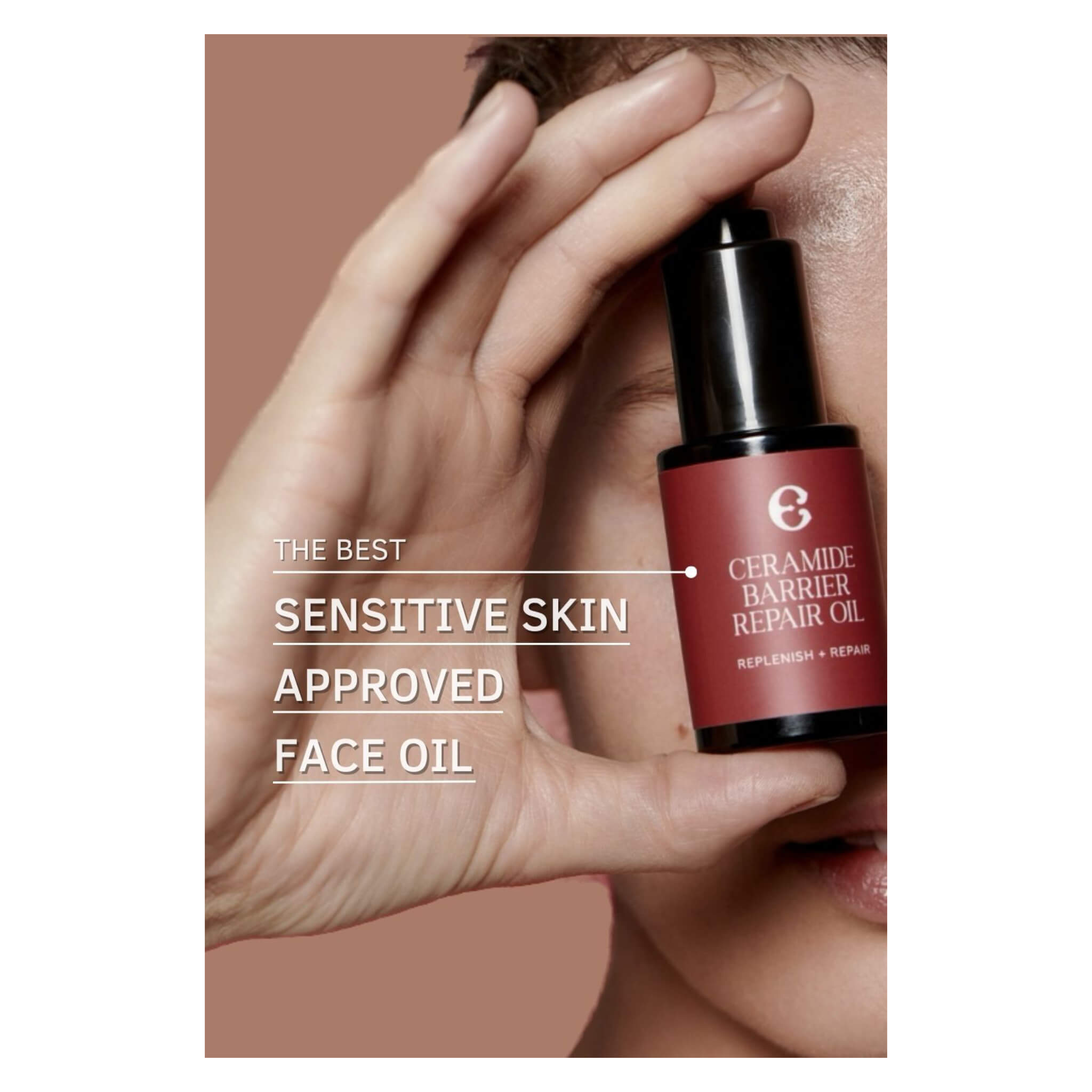 Ceramide Barrier Repair Oil for Face - Hydrating & Anti-Aging Facial Treatment - Dry Skin Care & Night Moisturizer - Perfect for Daily Skincare Routine & Sensitive Skin Relief