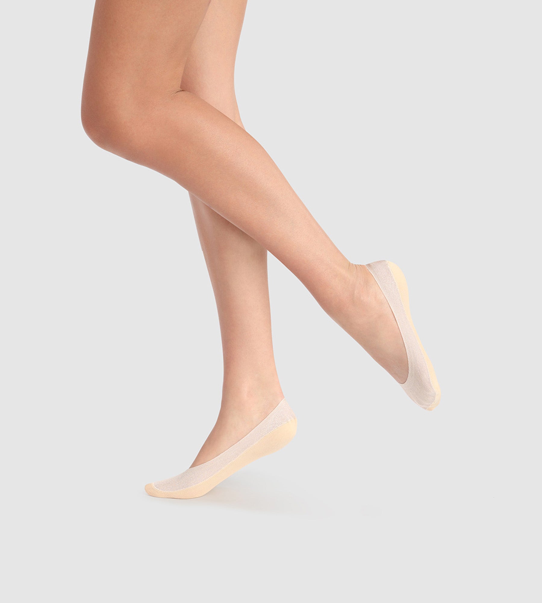 Dim InvisiFit Beige Lurex Fashion Toe Protectors - Seamless & Comfortable for High Heels, Sandals, and Formal Shoes