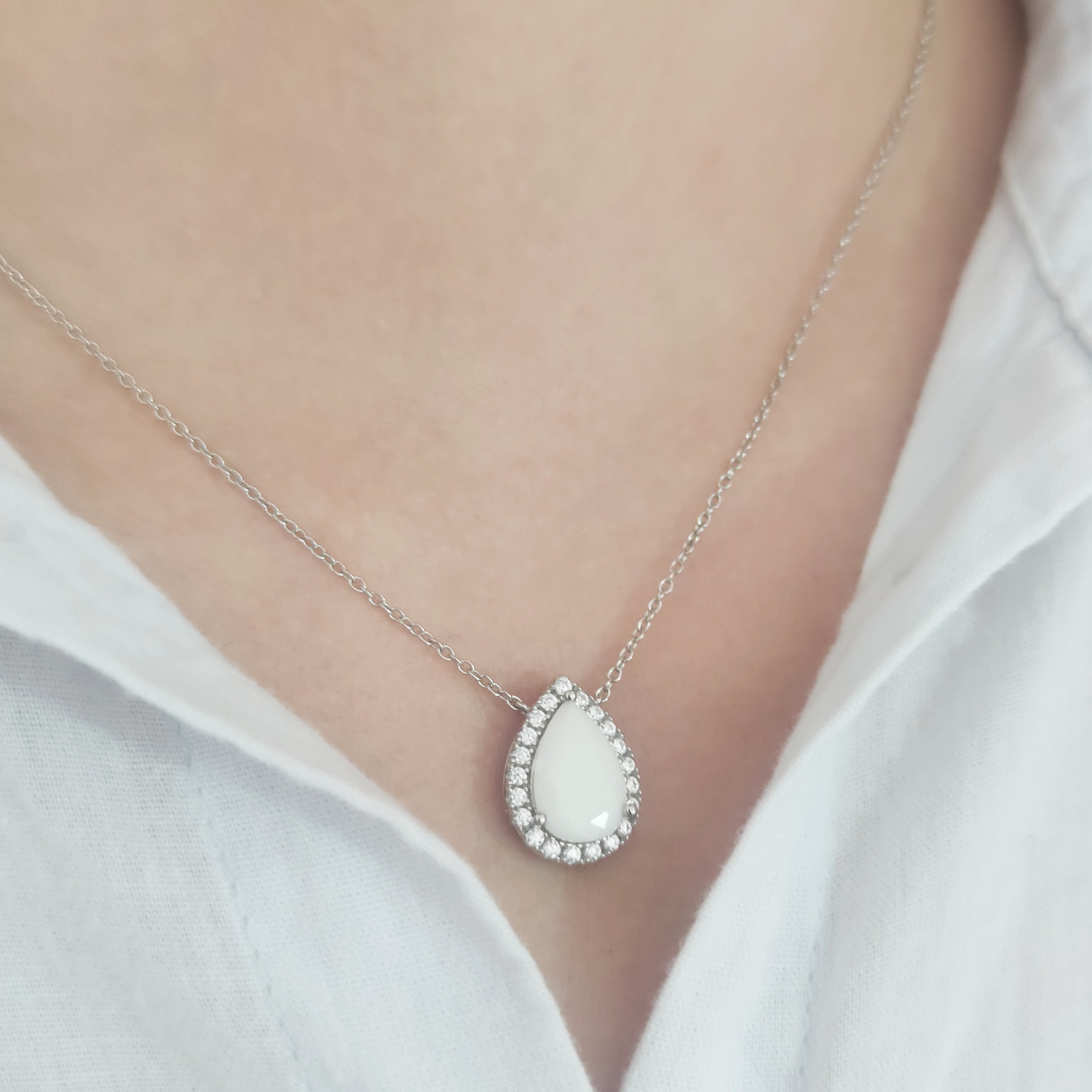 Nurture Drop Breastmilk Necklace - Handmade Keepsake Jewelry for Moms | Perfect for Mother's Day, Baby Showers & Breastfeeding Support