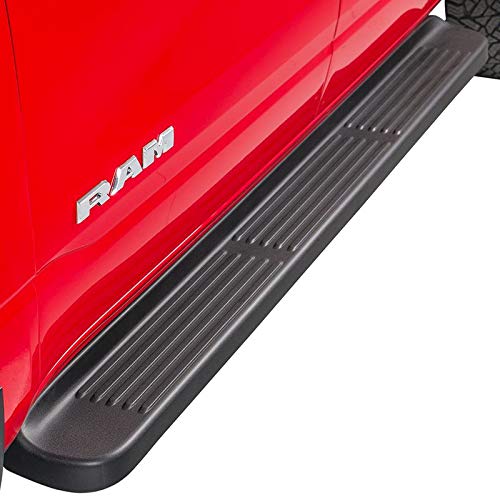 Ionic Factory Style Running Boards for 2009-2014 Dodge Ram Crew Cab - Heavy Duty Side Steps for Off-Road & Truck Accessories - Perfect for Outdoor Adventures & Work Trucks