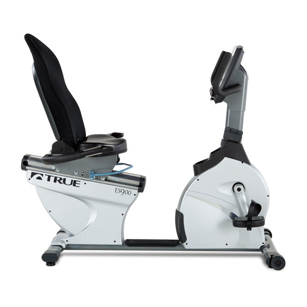 TRUE Fitness ES900 Recumbent Exercise Bike with T9 Touchscreen - Home Gym Equipment for Low-Impact Cardio Workouts & Physical Therapy