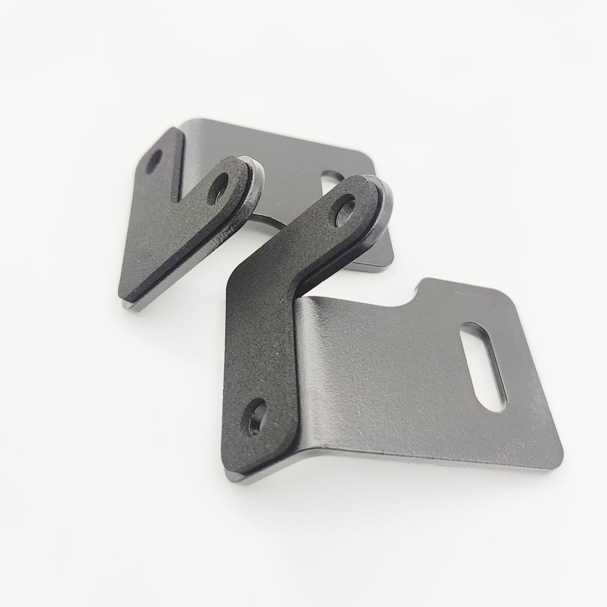 Jeep Wrangler TJ YJ Windshield Hinge Light Mounting Brackets (1987-2006) - Durable Off-Road LED Light Brackets for Jeep Wrangler YJ & TJ Models - Perfect for Off-Roading, Camping & Night Adventures