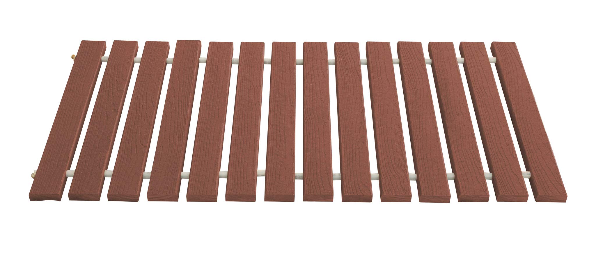 EverGrain Composite Decking Roll Up Walkway - Durable & Weather-Resistant Redwood Design | Perfect for Patios, Poolside, and Outdoor Pathways | Furniture Barn USA