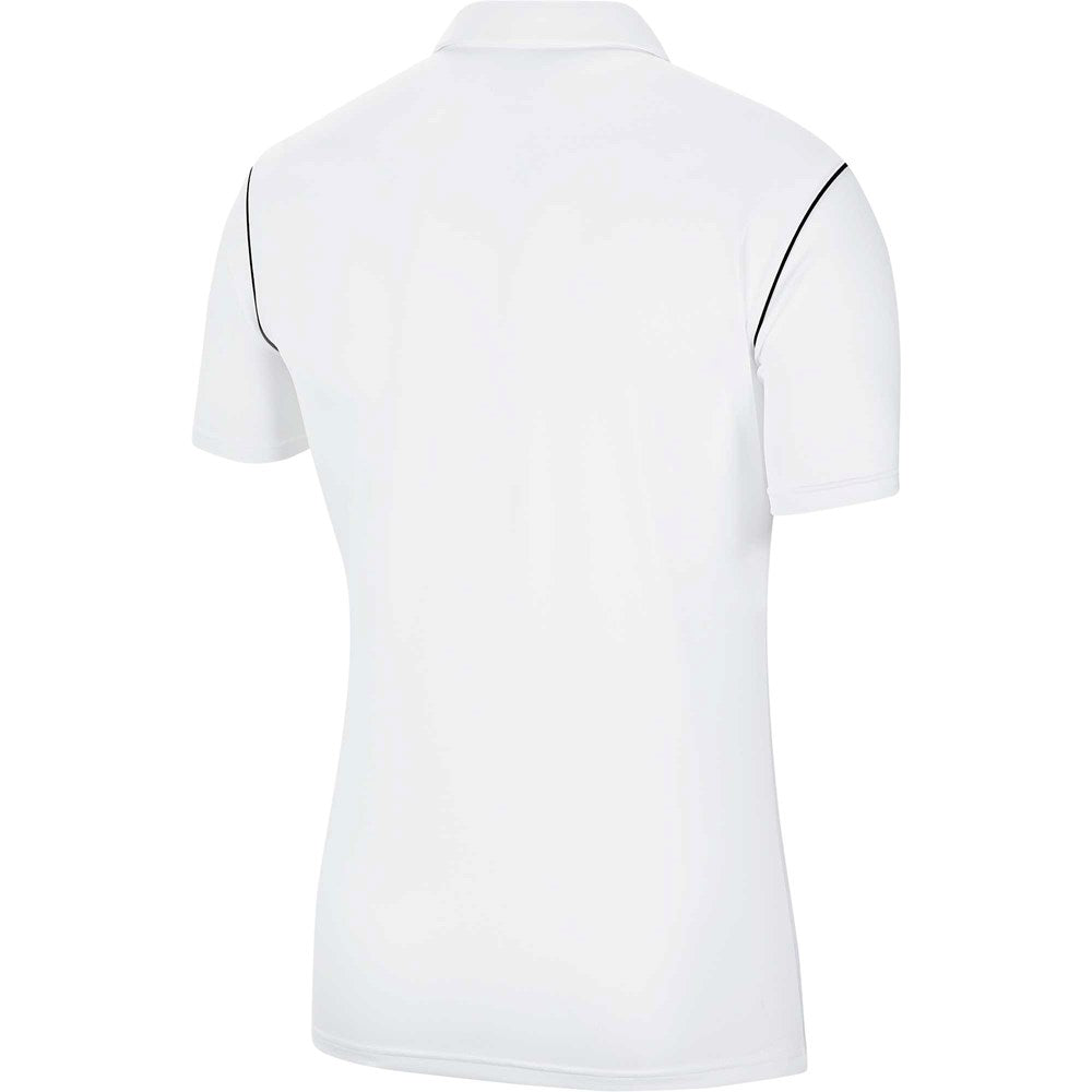 Nike Park 20 Polo Shirt for Men - White Performance Golf Polo with Moisture-Wicking Fabric - Perfect for Golf, Casual Wear & Outdoor Activities