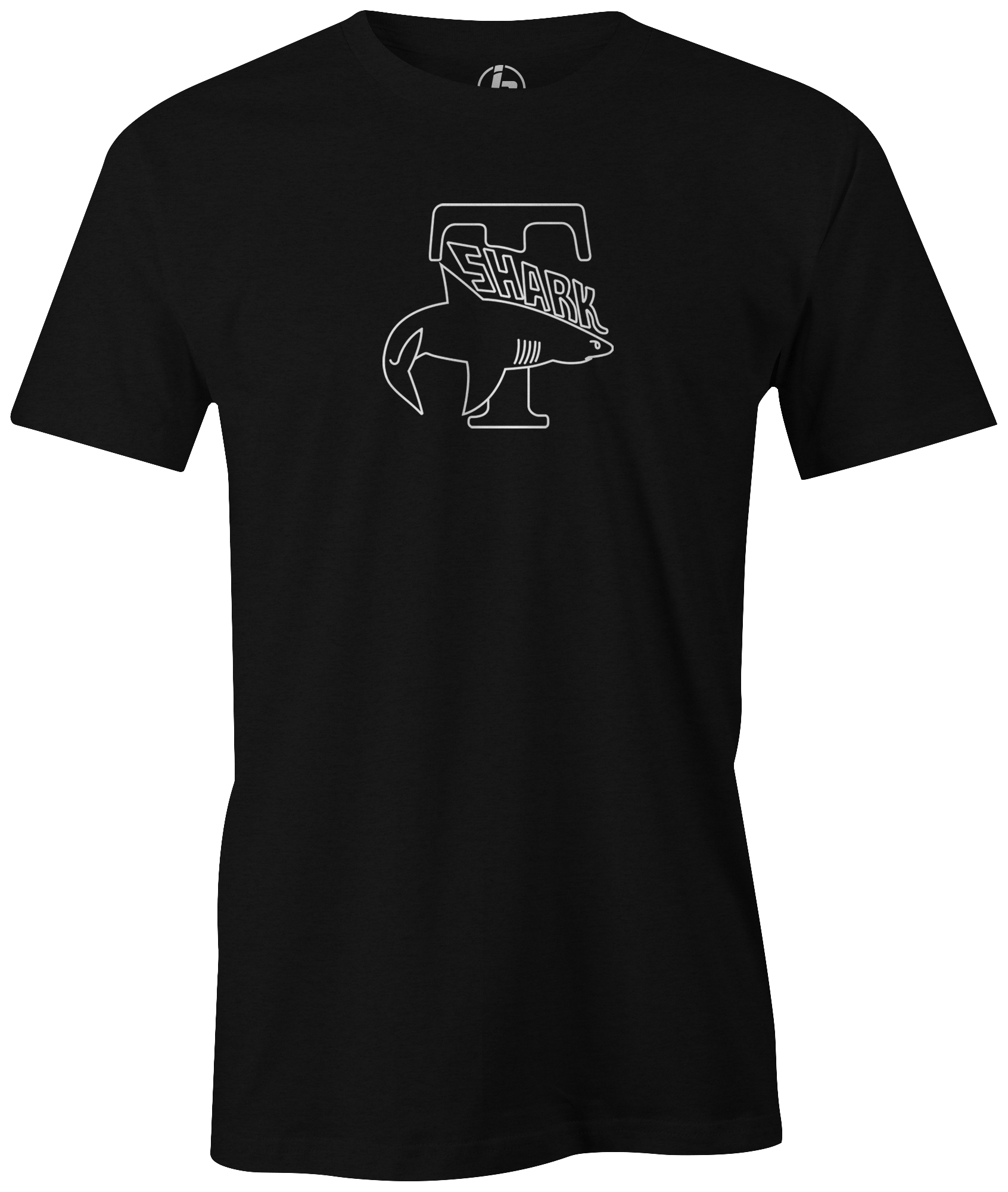 Vintage Retro Track T Shark Tee Shirt - Old School Bowling Ball Logo Bowler T-Shirt for Men & Women - Perfect for Casual Wear, Bowling Nights & Retro Fashion Lovers