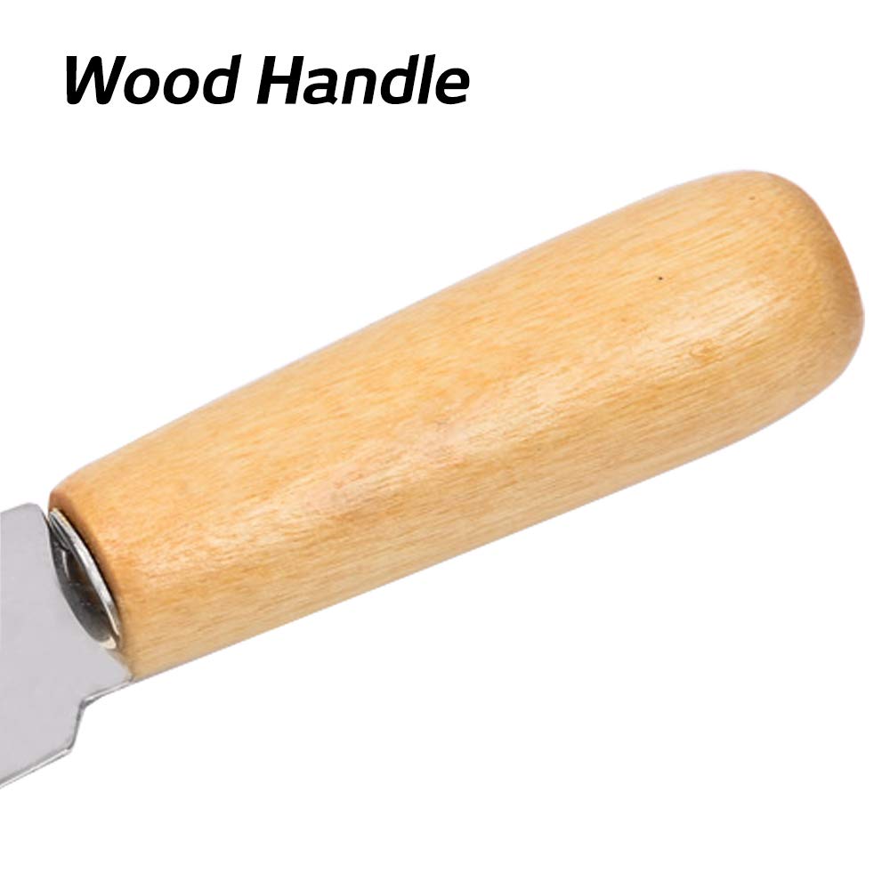 Premium Wooden Butter Knives Set of 10 - 4 Inch Sandwich Spreaders for Cream Cheese, Jam & Condiments - Perfect for Breakfast, Tea Parties & Catering Events