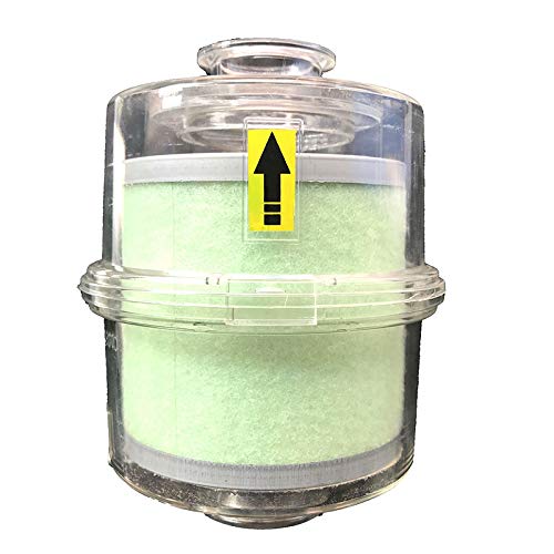 Oil Mist Filter for Vacuum Pump - KF25/KF40 Interface Fume Separator & Exhaust Filter - Perfect for Laboratory, CNC Machines & Industrial Applications
