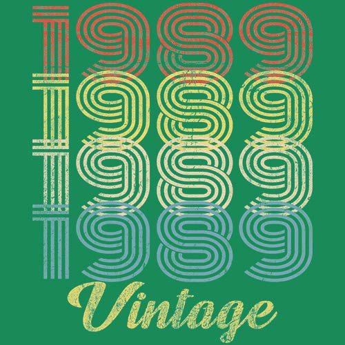 Vintage 1989 Retro 36th Birthday Shirt for Men - Perfect 36th Birthday Gift Idea - Great for Parties, Celebrations & Nostalgic 80s Theme Events