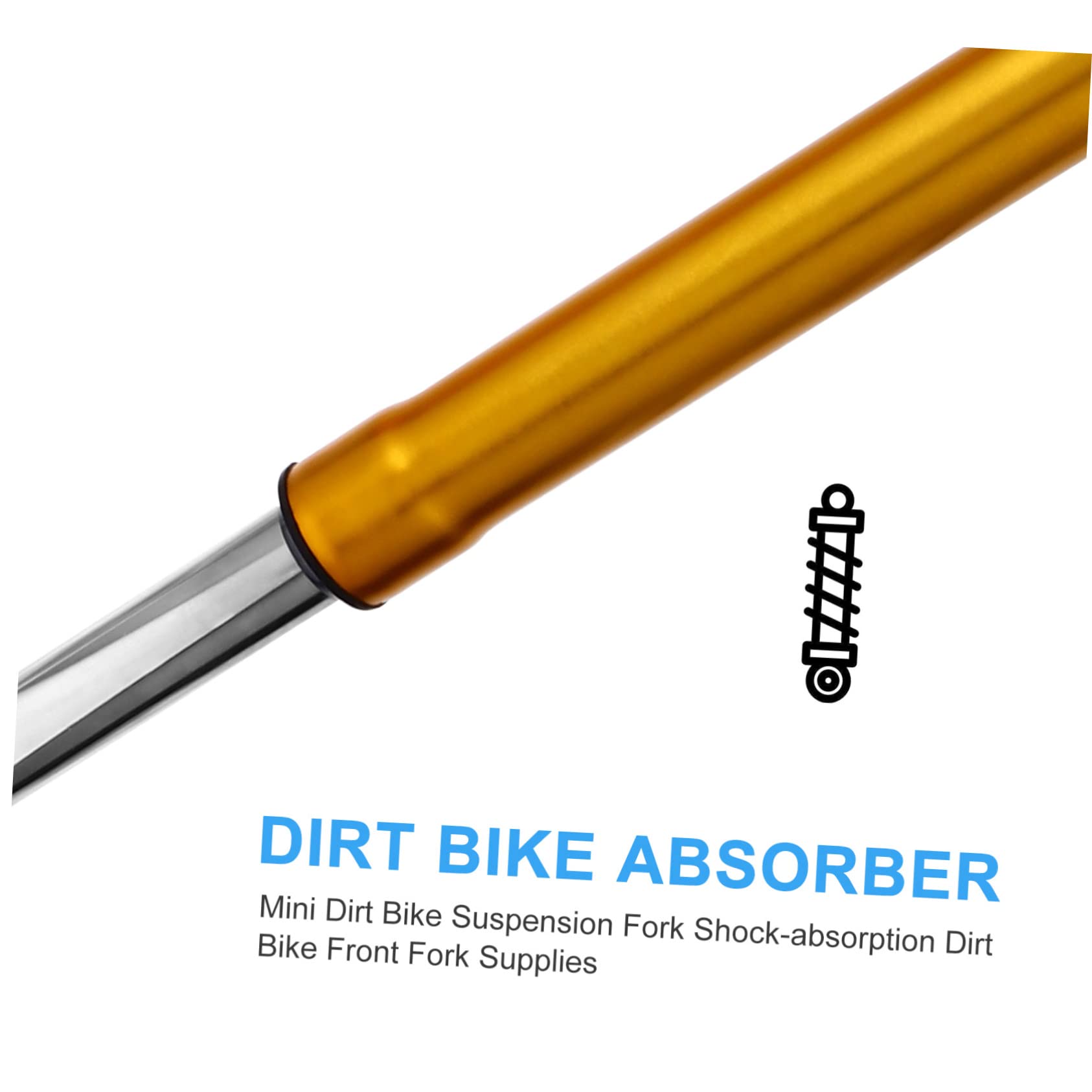 **PartyKindom Front Forks with Shock-Absorption Design - Safe & Easy to Install Mini Bike Suspension for Kids & Adults - Perfect for Off-Road, Backyard, and Trail Riding**