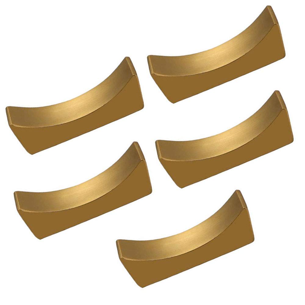 5-Pack Gold Stainless Steel Chopstick Holders - Elegant Tableware for Asian Dining, Sushi, and Home Decor