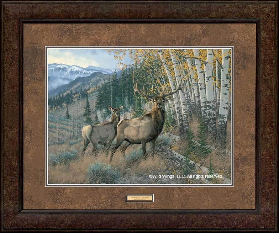 Premium GNA Print of Eastern Slope Elk - Stunning Wildlife Wall Art for Home & Office Decor