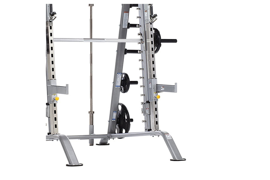 TuffStuff Evolution Smith Machine & Half Cage Combo (CSM 600) - Premium Home Gym Equipment for Strength Training & Weightlifting