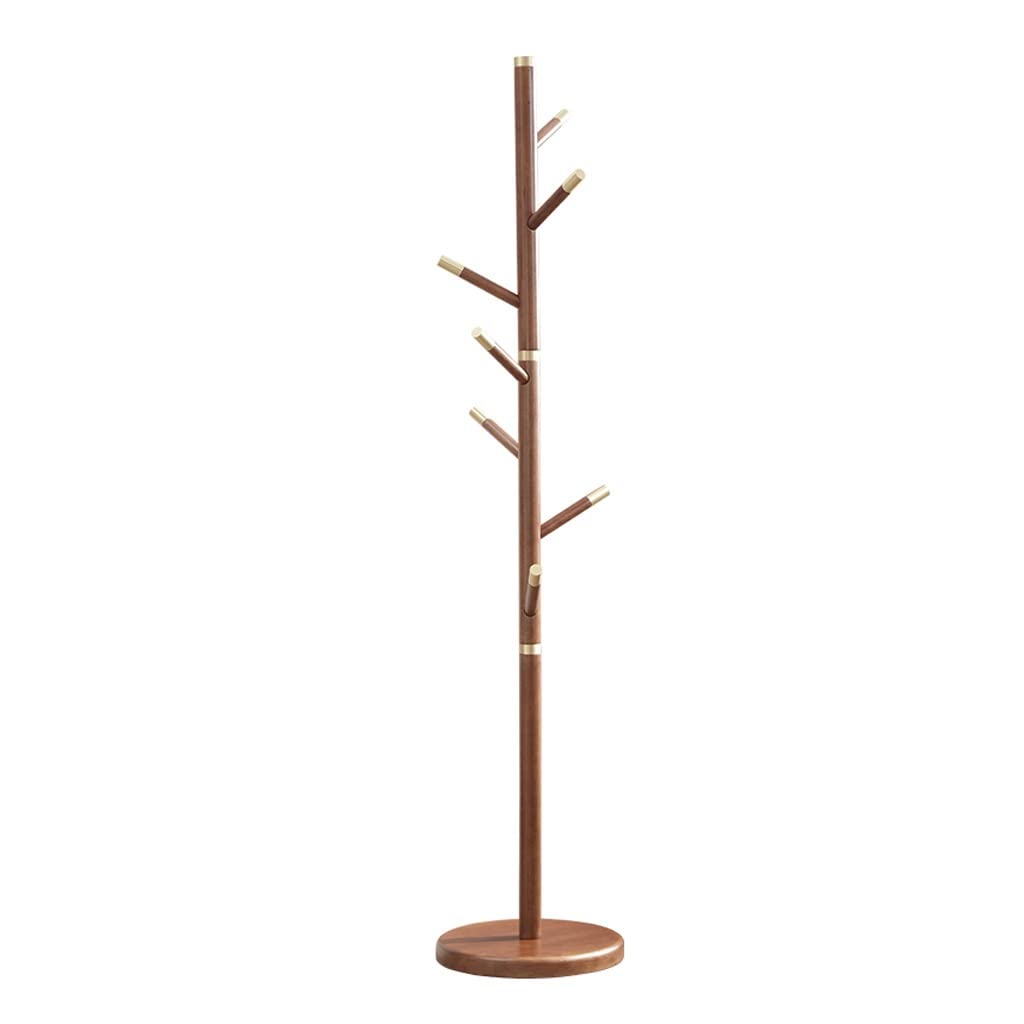 Stylish Wooden Tree-Shaped Coat Rack - Floor Standing Multifunctional Hanger for Jackets, Bags & Hats | Perfect for Bedroom, Living Room & Hallway Organization | Durable Wooden Coat Stand with Artistic Design