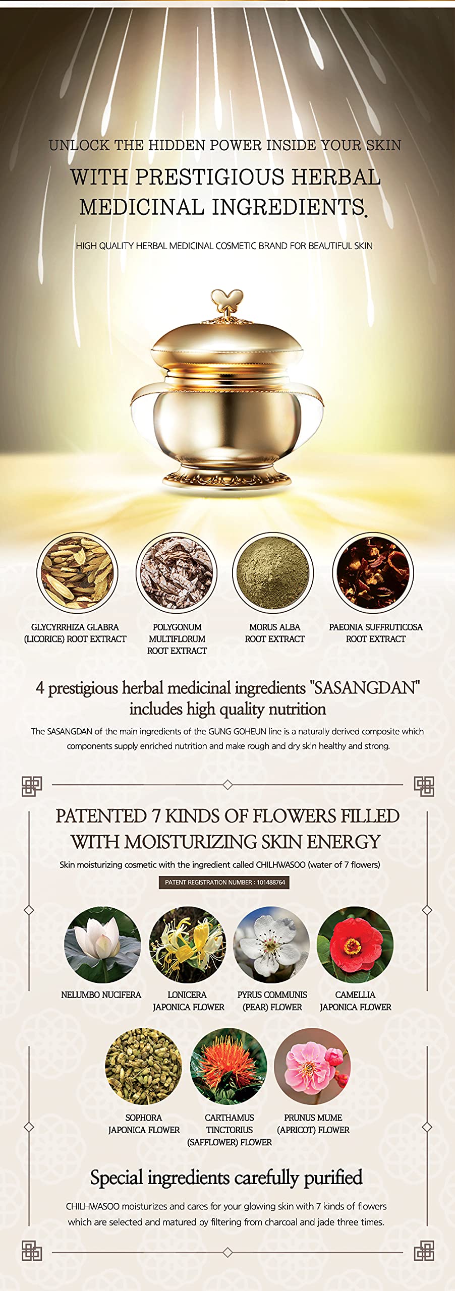 Premium Korean Skin Care - Rodin Gung Goheum Cream with Massage Roller for Anti-Aging & Hydration | Korean Beauty Facial Treatment for Glowing Skin at Home or Spa