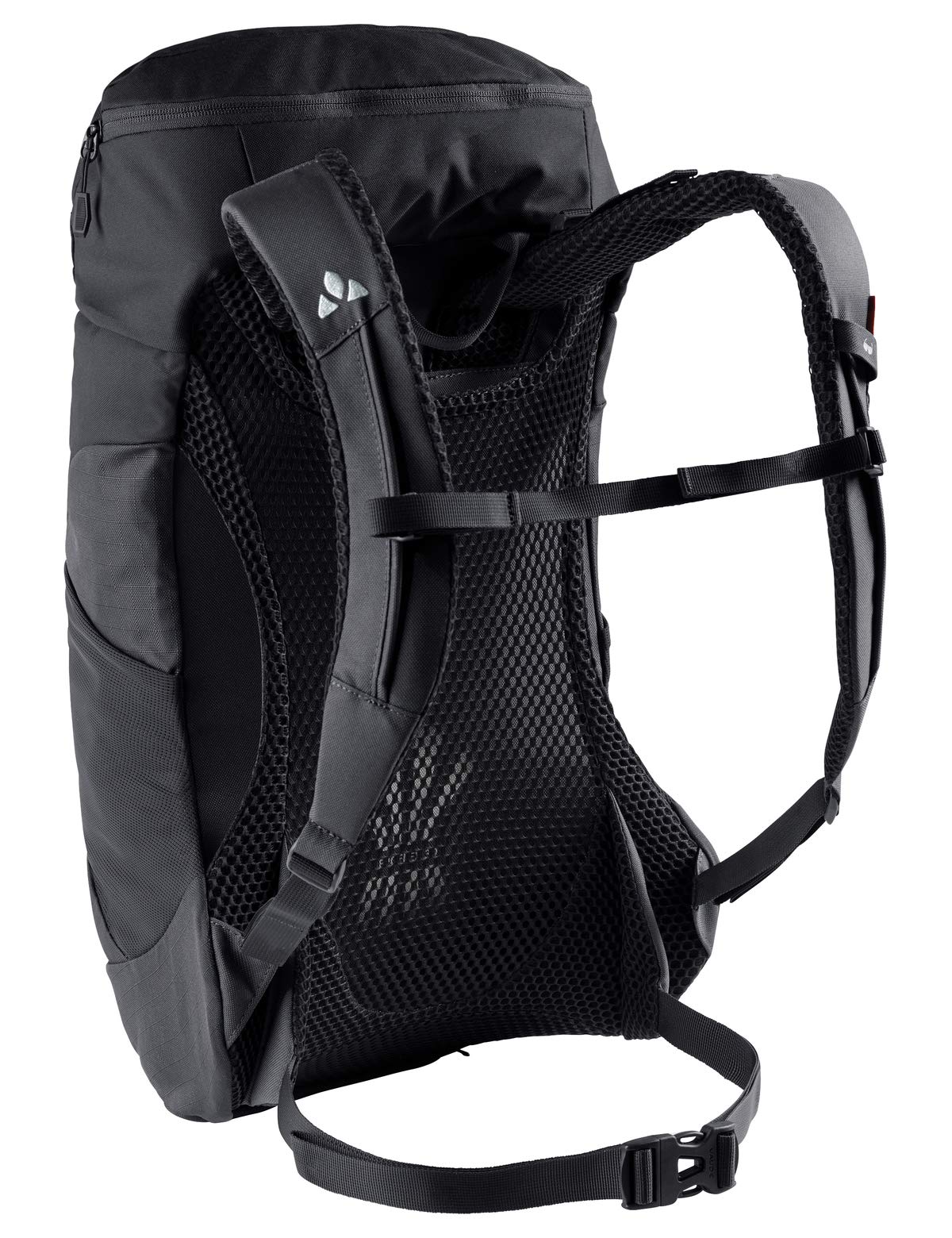 VAUDE Jura 18 Backpack - Lightweight Hiking Daypack for Men & Women - Water-Resistant Black Outdoor Backpack - Perfect for Camping, Travel & Daily Commute