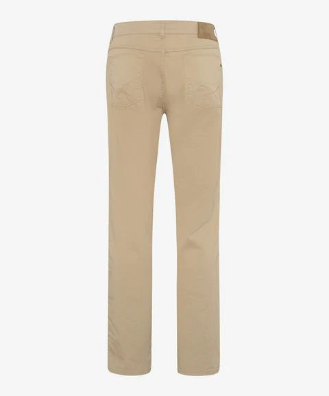 BRAX BEIGE SOLID 5-POCKET COOPER WORK PANTS - Durable & Comfortable for Construction, Warehouse & Outdoor Work