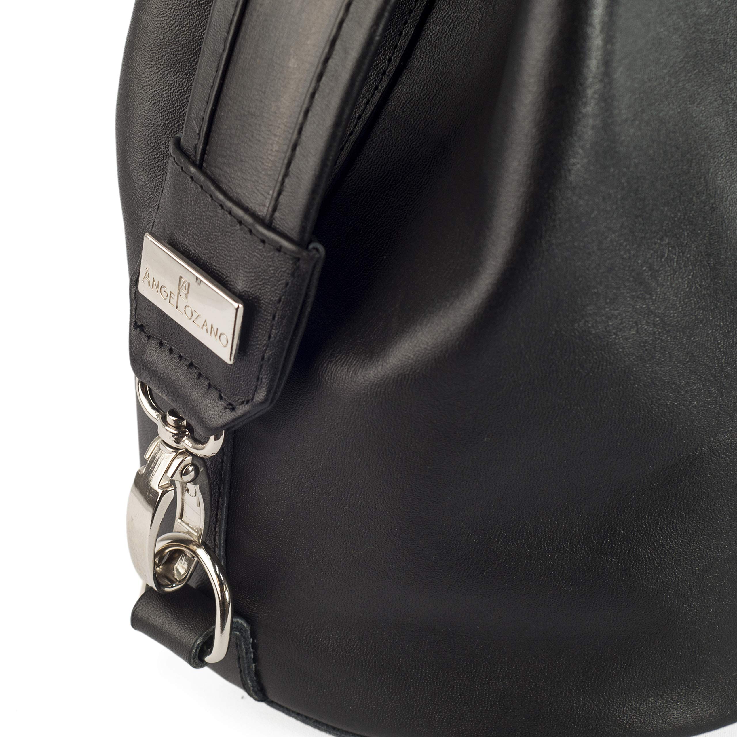 Genuine Cowhide Leather Tote Bag for Women - Handmade with Hand-Chiseled Handle - Dolores Model - Perfect for Work, Travel & Everyday Use